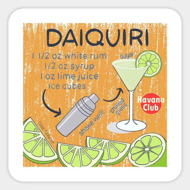 Daiquiri Sticker by EV Visuals